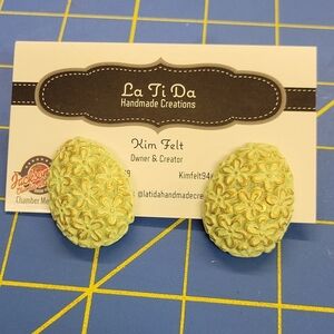 Easter Egg 1" Earrings